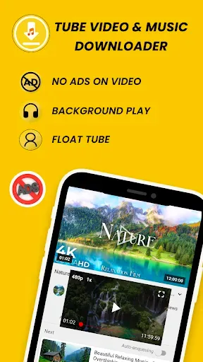 Скриншот 1 — Tube Video & Music Downloader