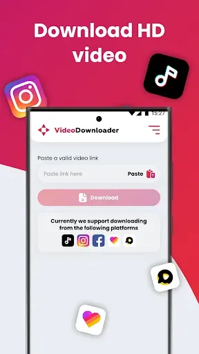 Скриншот 1 — SSSTIK Video Downloader Lite