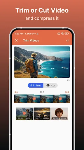Скриншот 6 — компрессор видео-сжатие размер