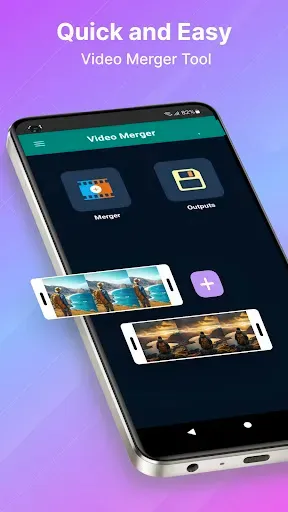 Скриншот 2 — Video Merger, Joiner, Collage