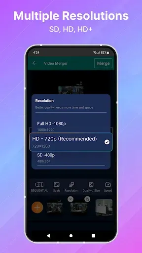 Скриншот 4 — Video Merger, Joiner, Collage