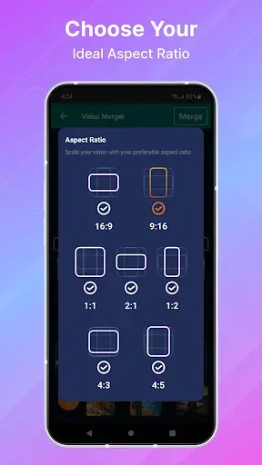 Скриншот 5 — Video Merger, Joiner, Collage