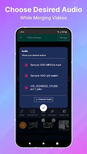 Скриншот 7 — Video Merger, Joiner, Collage