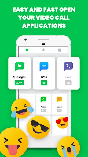 Скриншот 2 — Video Call - Text, Chat, Talk