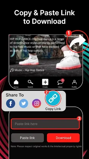 Скриншот 2 — SnapTik - Download video TT