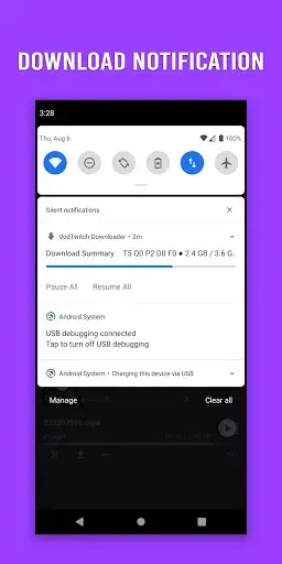 Скриншот 6 — Загрузчик видео для Twitch