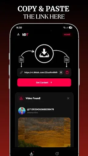 Скриншот 3 — VDT - Video Downloader Tik