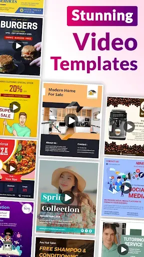 Скриншот 2 — Video Flyer Maker, Templates