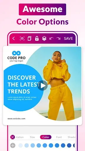 Скриншот 6 — Video Flyer Maker, Templates
