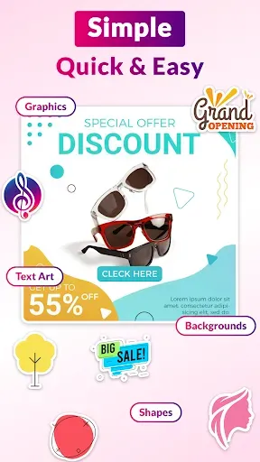 Скриншот 7 — Video Flyer Maker, Templates