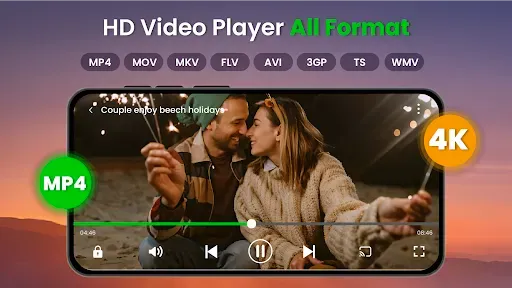 Скриншот 1 — HD видеоплеер всех форматов