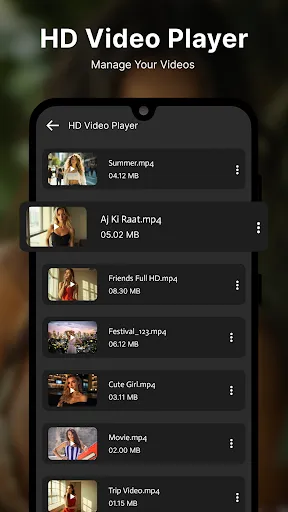 Скриншот 4 — XV Video Player : HD player