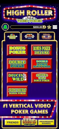 Скриншот 1 — Video Poker ™ - High Roller