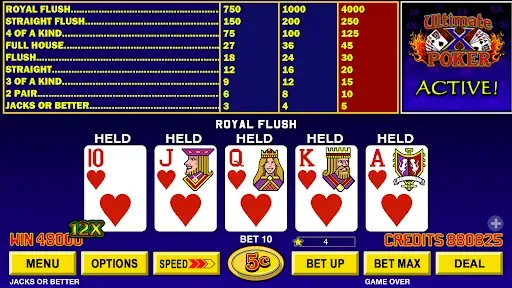 Скриншот 7 — Ultimate X Poker™ Video Poker