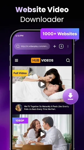 Скриншот 2 — Video Player: Stream, Save MP4