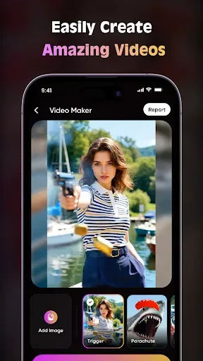 Скриншот 5 — VidGlow -AI Video Creator