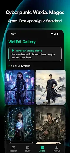 Скриншот 4 — VidiEdi AI - AI Creators