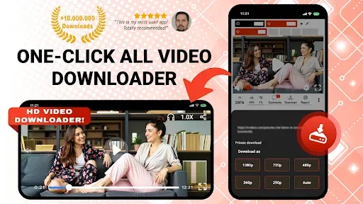 Скриншот 8 — All Video Downloader Master