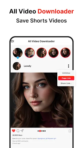 Скриншот 1 — Video Downloader & Player Home