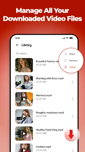 Скриншот 5 — Vidmaze - Video Player Manager