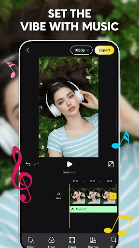 Скриншот 5 — Vidxo: Video Maker & Slideshow