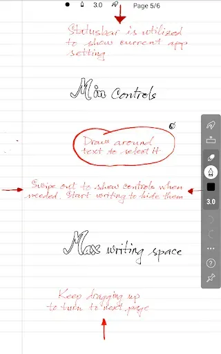 Скриншот 6 — INKredible - Handwriting Note