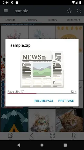 Скриншот 6 — ComicScreen - PDF, ComicReader
