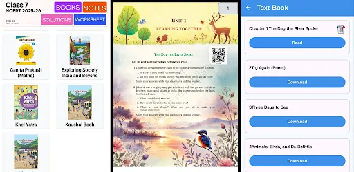 Скриншот 2 — Class 7 Books Solution 2025-26