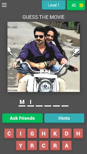 Скриншот 1 — Telugu Movies Quiz Challenge