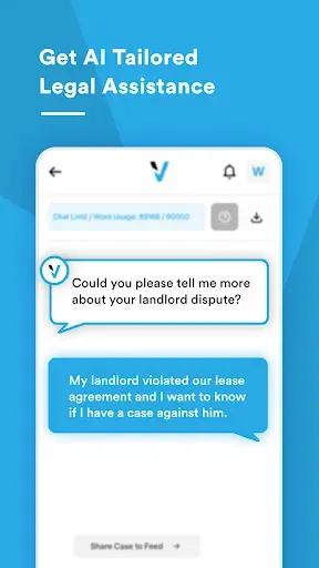 Скриншот 2 — Vikk - AI Lawyer & Legal Help
