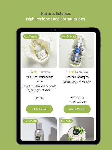Скриншот 8 — Vilvah Store Skin & Hair Care