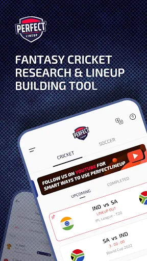 Скриншот 1 — PerfectLineup - Lineup Builder