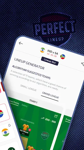 Скриншот 2 — PerfectLineup - Lineup Builder
