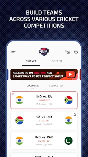 Скриншот 3 — PerfectLineup - Lineup Builder