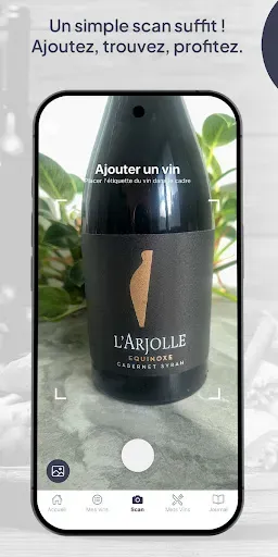 Скриншот 4 — Viniou - Gestion cave à vins