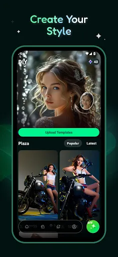 Скриншот 2 — Vionex: AI Create, Swap & Chat