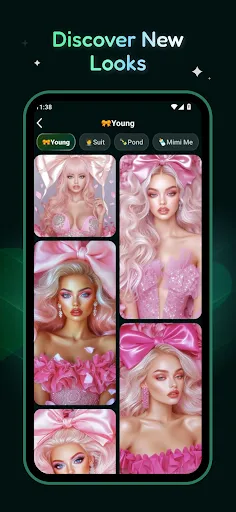 Скриншот 3 — Vionex: AI Create, Swap & Chat