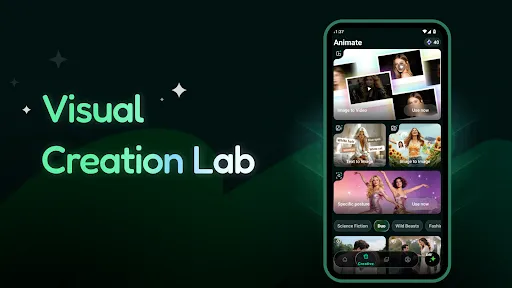 Скриншот 8 — Vionex: AI Create, Swap & Chat