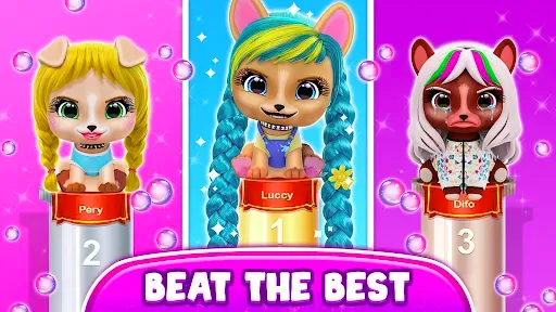 Скриншот 3 — Vip Pet : Color Hair Salon