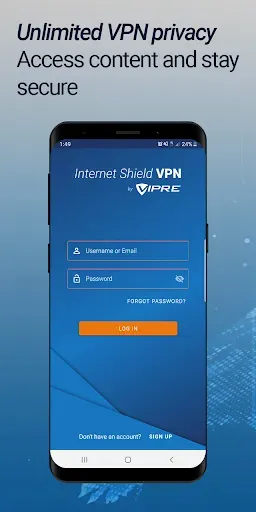 Скриншот 1 — Internet Shield VPN by VIPRE
