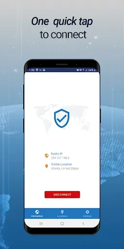Скриншот 3 — Internet Shield VPN by VIPRE