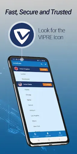 Скриншот 5 — Internet Shield VPN by VIPRE