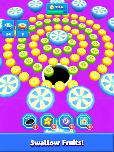 Скриншот 8 — Hole Black: Super Fruit