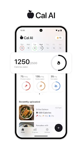 Скриншот 1 — Cal AI - Food Calorie Tracker