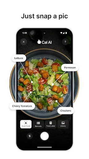 Скриншот 2 — Cal AI - Food Calorie Tracker