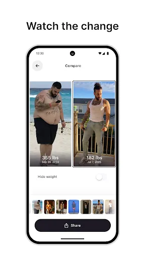 Скриншот 5 — Cal AI - Food Calorie Tracker