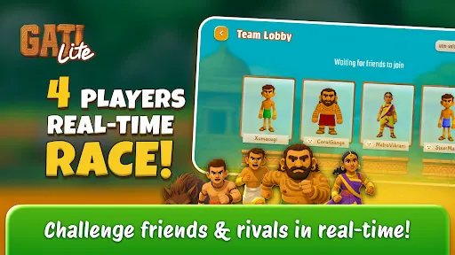 Скриншот 1 — Gati Lite: Multiplayer Racing