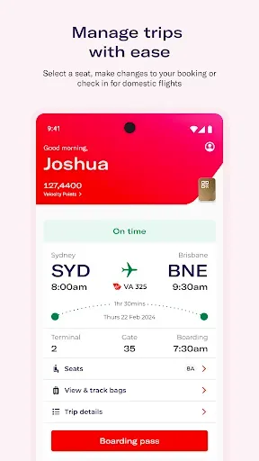Скриншот 4 — Virgin Australia