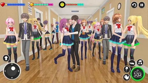 Скриншот 2 — High School Girl Life Sim 3D