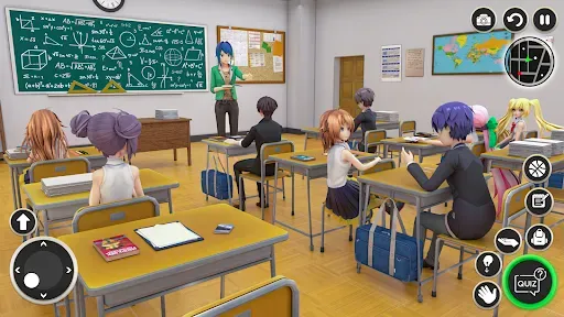 Скриншот 3 — High School Girl Life Sim 3D
